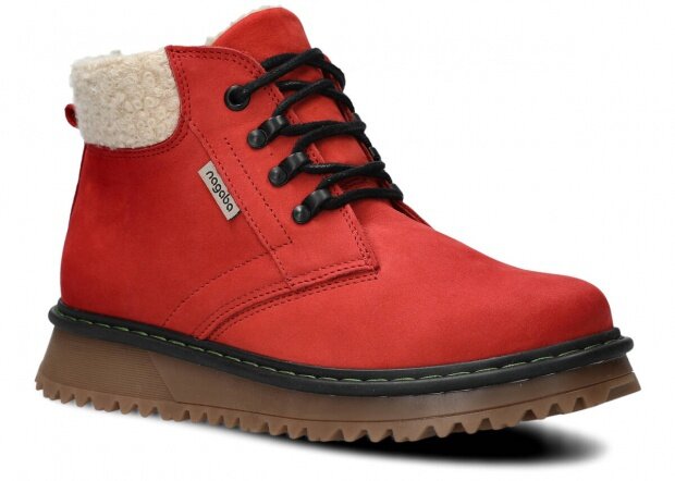 Ankle boot NAGABA 602 red samuel leather