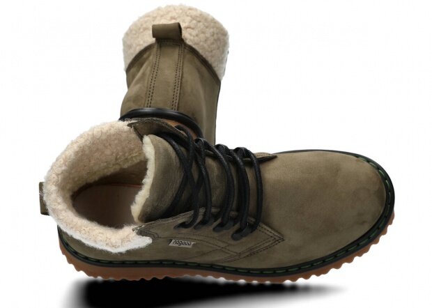 Ankle boot NAGABA 602 khaki samuel leather