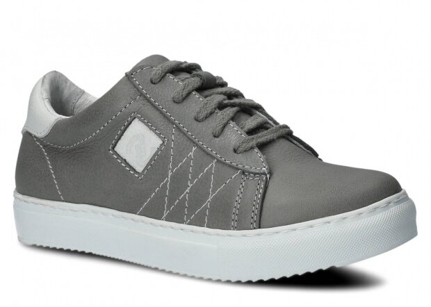 Shoe NAGABA 010 grey rustic leather