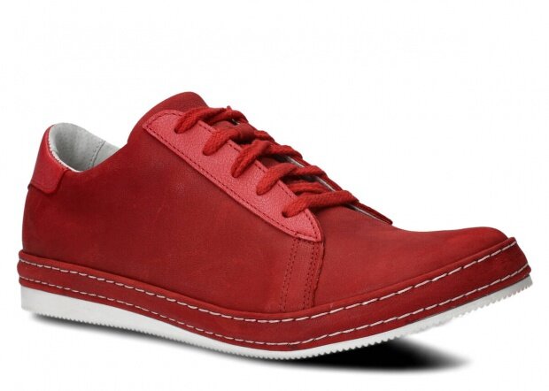 Shoe NAGABA 042 red campari leather