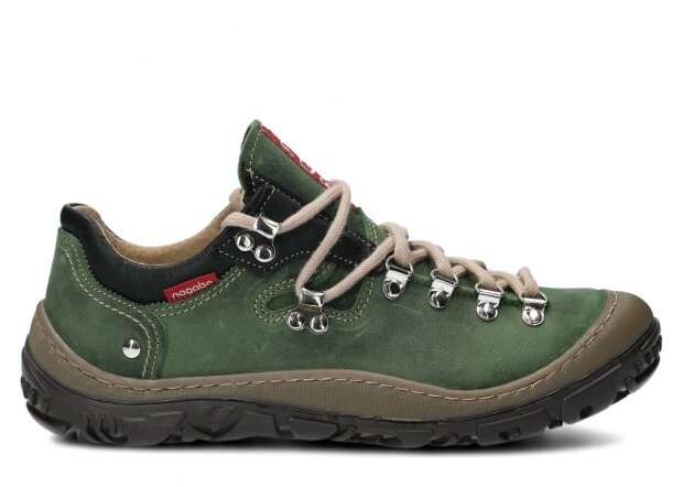 Trekking shoe NAGABA 054 green crazy leather