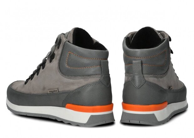 Ankle boot NAGABA 603 grey samuel leather