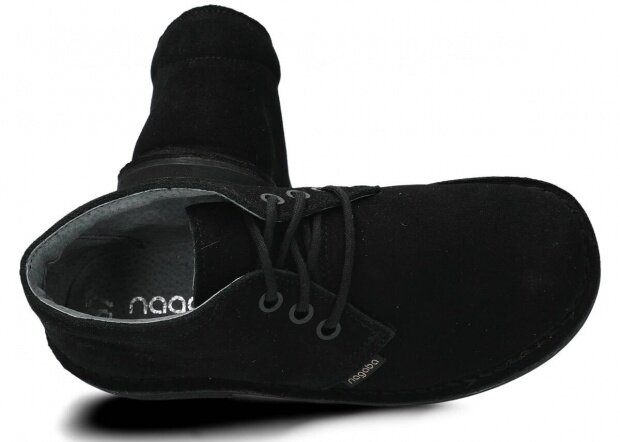 Ankle boot NAGABA 074 black velours leather