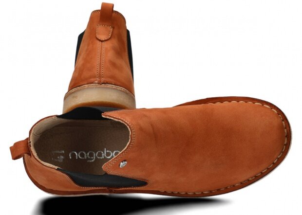 Women's ankle boot NAGABA 085 ginger samuel leather