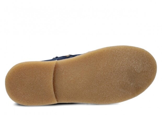 Women's ankle boot NAGABA 086 navy blue samuel leather