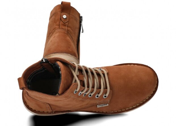 Ankle boot NAGABA 087 ginger samuel leather
