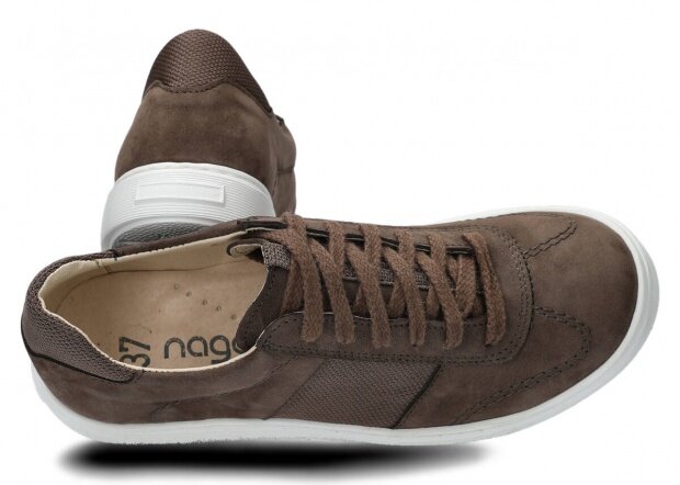 Shoe NAGABA 065 olive samuel leather