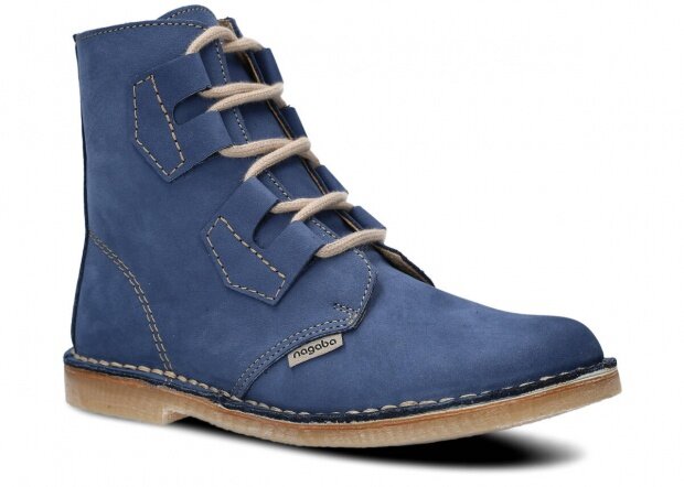 Ankle boot NAGABA 187 blue campari leather