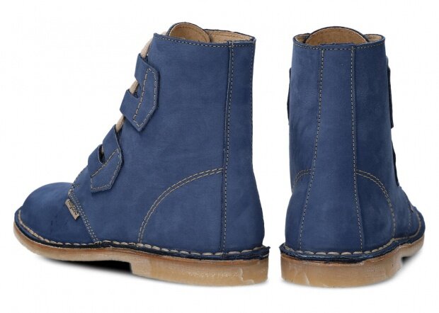Ankle boot NAGABA 187 blue campari leather