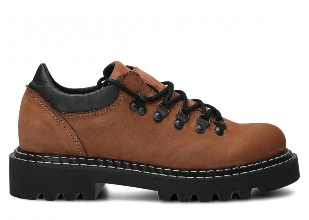 Shoe EVENEMENT EV902 brown samuel leather