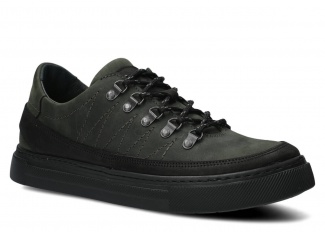 Men's shoe NAGABA 463<br /> olive crazy leather