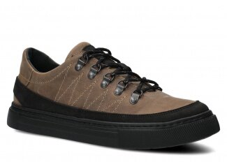 Men's shoe NAGABA 463<br /> olive crazy leather