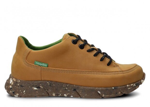 Shoe NAGABA 125 yellow nubuk vegan 