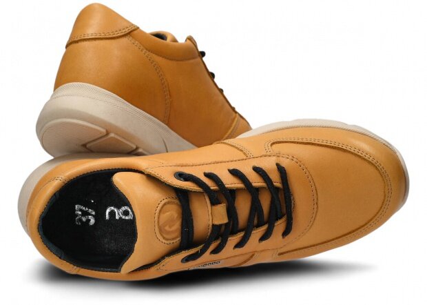 Shoe NAGABA 126 yellow parma leather