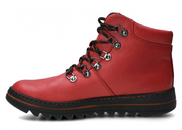 Trekking ankle boot NAGABA 281 red rustic leather