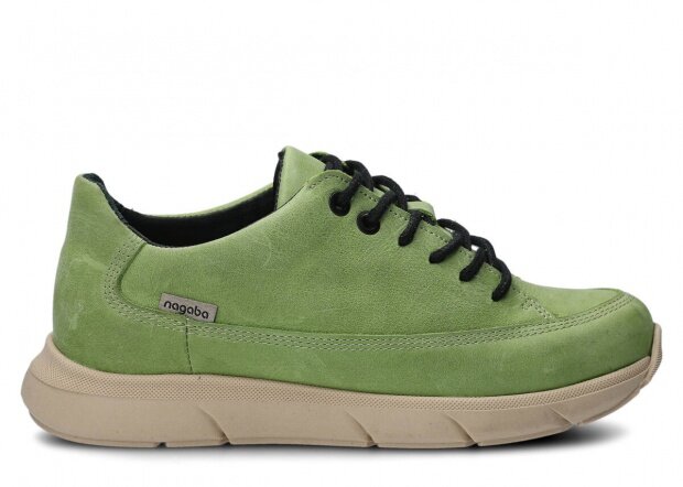 Shoe NAGABA 125 pistachio parma leather