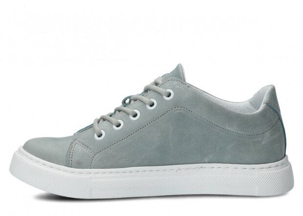Shoe NAGABA 607 grey parma leather