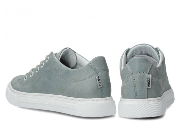 Shoe NAGABA 607 grey parma leather