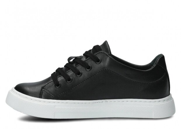 Shoe NAGABA 607 black blue leather
