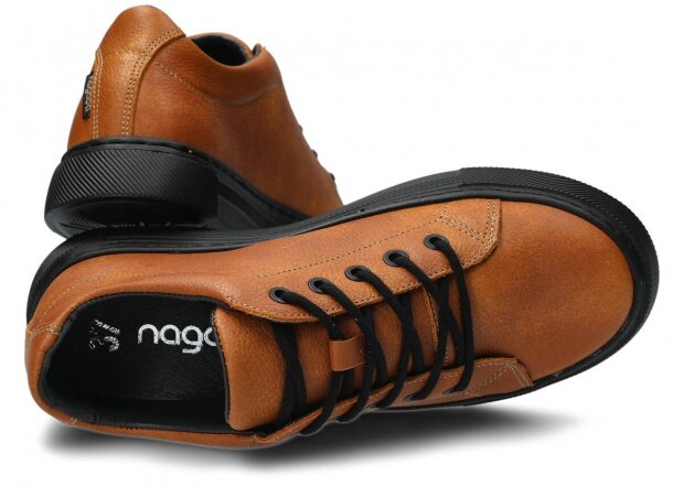 Shoe NAGABA 607 ginger cloud leather