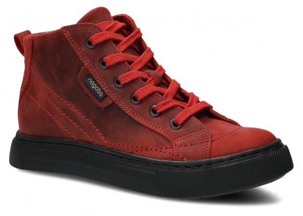 Ankle boot NAGABA 252 red crazy leather