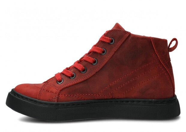 Ankle boot NAGABA 252 red crazy leather
