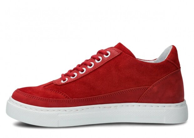 Shoe NAGABA 608 red parma leather