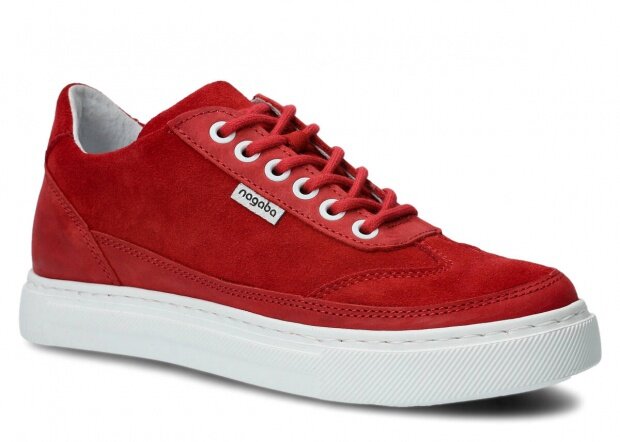 Shoe NAGABA 608 red parma leather