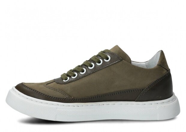Shoe NAGABA 608 khaki savage leather