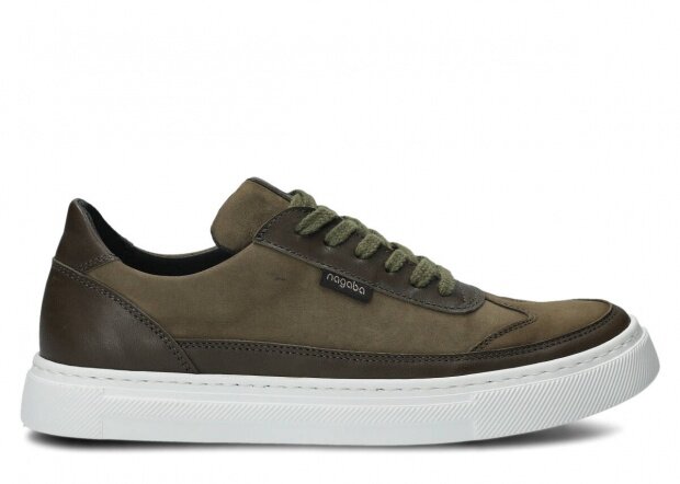 Men's shoe NAGABA 464 graphite samuel leather