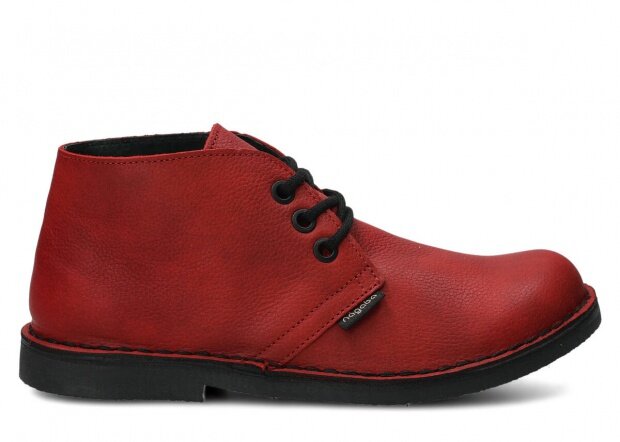 Ankle boot NAGABA 082 red cloud leather