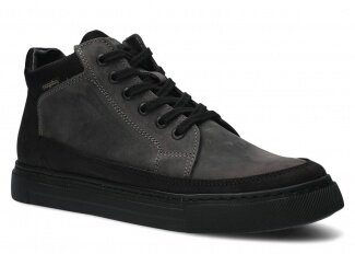 Men's trekking ankle boot NAGABA 466<br /> graphite crazy leather