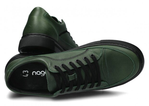 Shoe NAGABA 462 green cloud leather