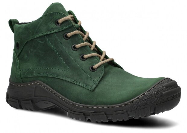 Men's ankle boot NAGABA 436 green crazy leather