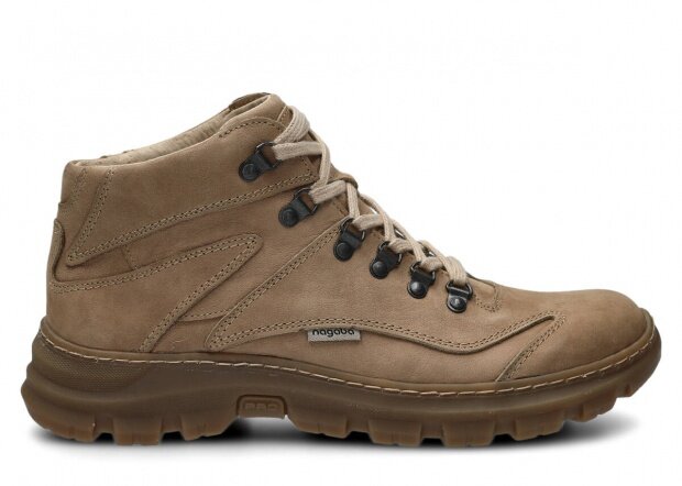 Men's ankle boot NAGABA 404 beige barka leather