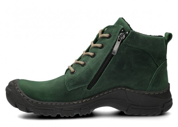 Men's ankle boot NAGABA 436 green crazy leather