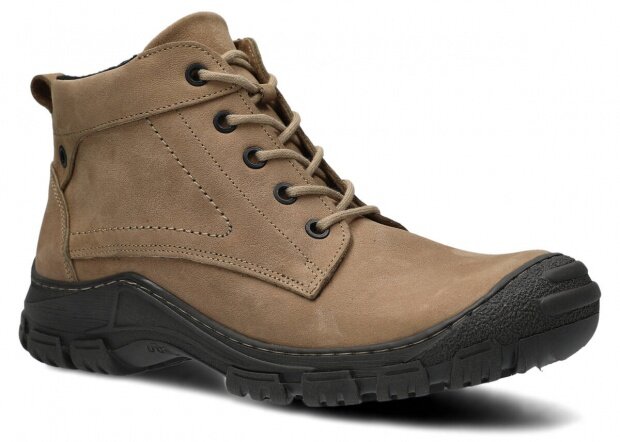 Men's ankle boot NAGABA 436 beige barka leather
