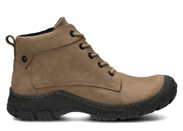 Men's ankle boot NAGABA 436 beige barka leather