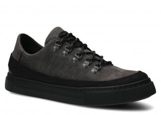Men's shoe NAGABA 463<br /> graphite crazy leather