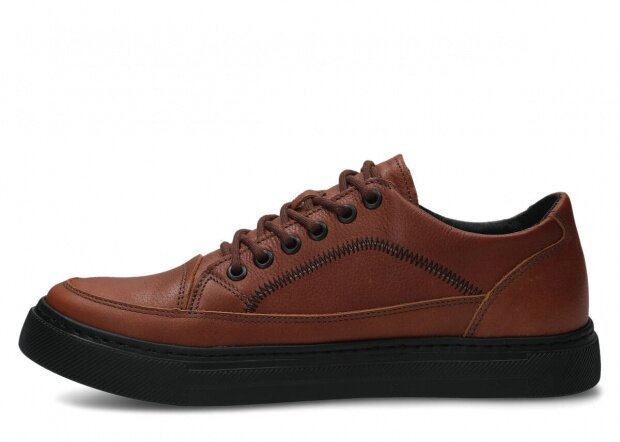 Men's shoe NAGABA 462 brown cloud leather