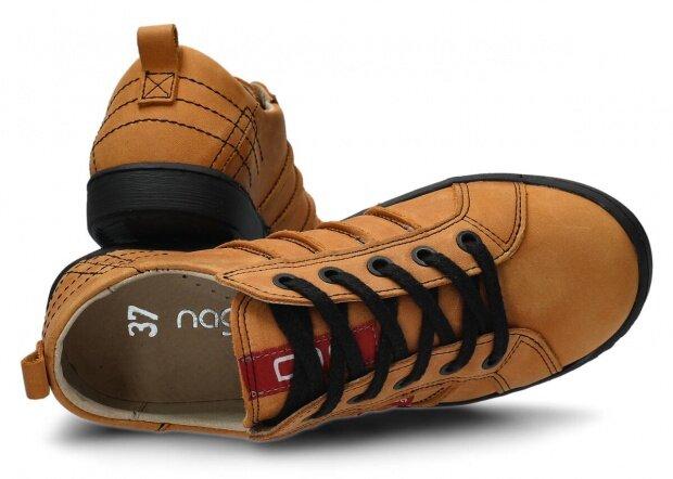 Shoe NAGABA 247 yellow parma leather