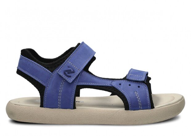 Women's sandal NAGABA 025 blue parma leather