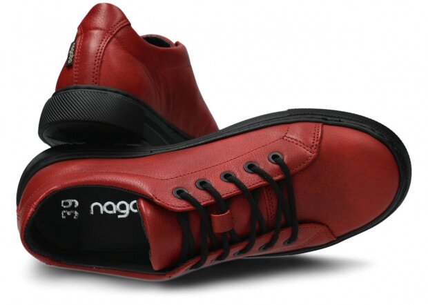 Shoe NAGABA 607 red cloud leather