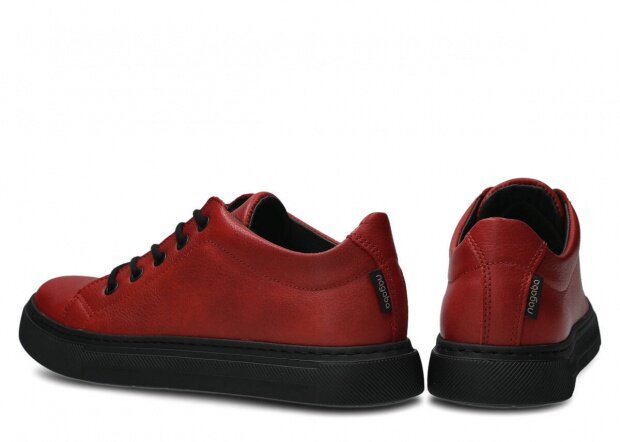 Shoe NAGABA 607 red cloud leather