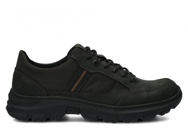 Men's shoe NAGABA 465 khaki crazy leather