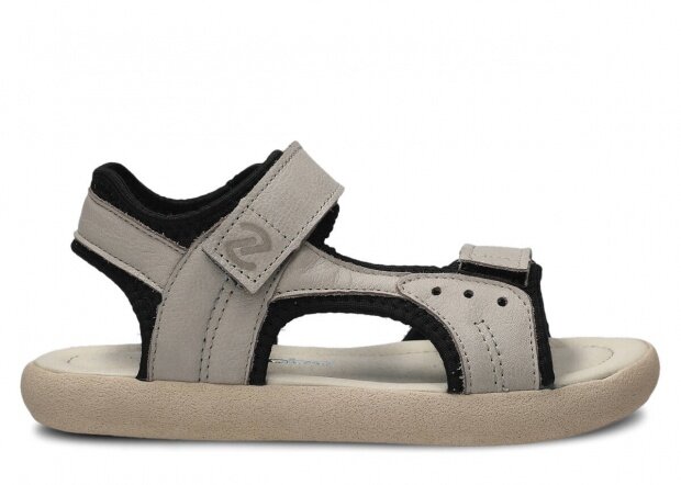 Women's sandal NAGABA 025 light ashen grey rustic leather