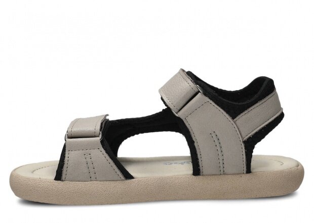 Women's sandal NAGABA 025 light ashen grey rustic leather