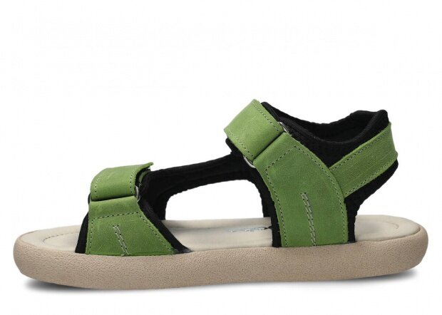 Women's sandal NAGABA 025 pistachio parma leather