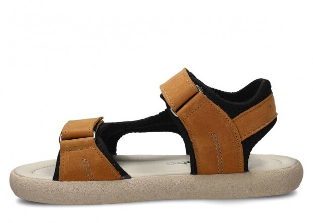 Women's sandal NAGABA 025 yellow parma leather