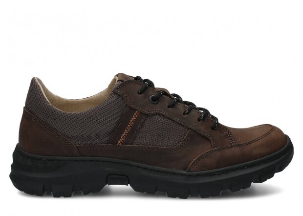 Men's shoe NAGABA 465 olive crazy leather